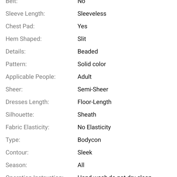 Mint Blue Strapless Sequin Embellished Gown - Picture 11 of 15